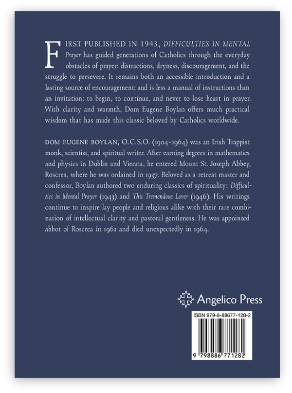 Difficulties in Mental Prayer