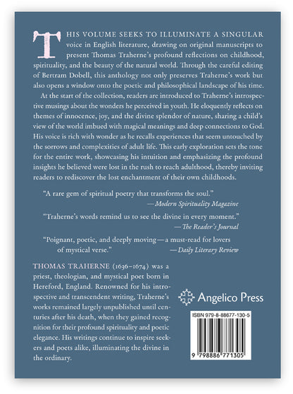 The Poetical Works of Thomas Traherne